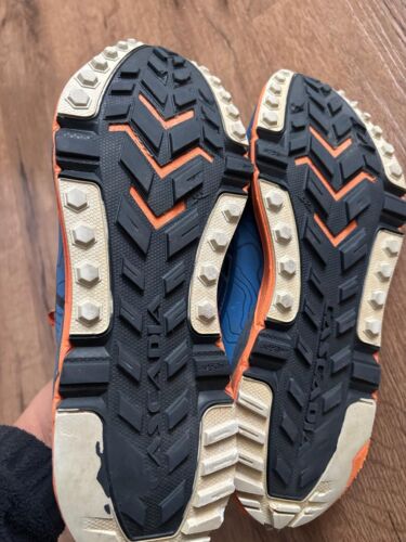 Brooks Women's Cascadia 13 Pacific Crest Trail Running Shoes Blue/Coral/Navy 8 - Picture 3 of 6