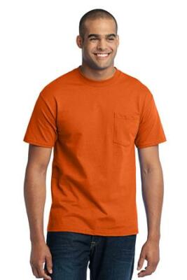 PC55PT Port & Company Tall Core Blend Pocket Tee