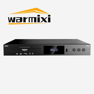 GIEC BDP-G5300 UHD 4K 3D Blu-ray DTS Dolby DVD CD Player Support 8T Hard Disk