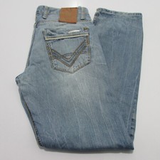 Cipo & Baxx Mens Regular Fit straight leg Blue W32 / L 34 Jeans REF (M17319