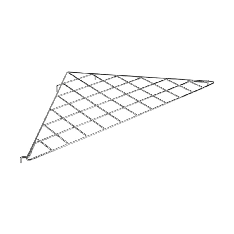 R432-PK10 - Triangular Shelf for Gridwall Mesh Panels