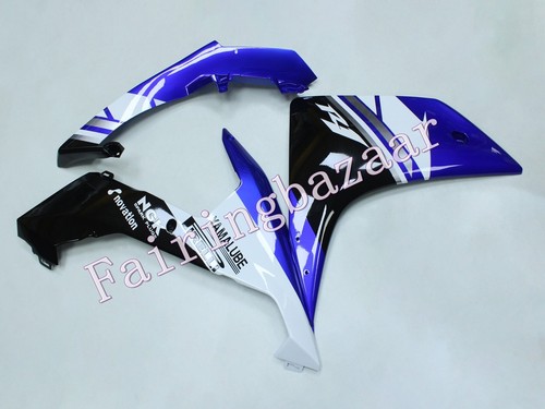 Fit for 2007 2008 YZF R1 Blue White Black ABS Injection Bodywork Fairing Kit - Picture 6 of 8