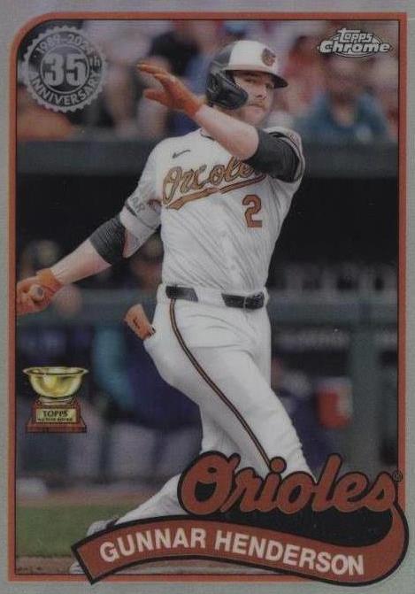 2024 Topps Chrome Update Series - Gunnar Henderson #89CU-12 - 1 of 1