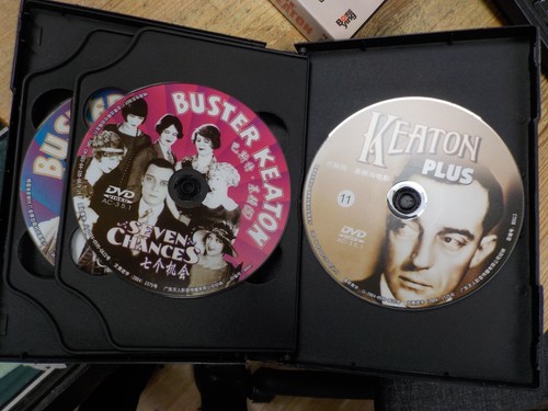 "THE ART OF BUSTER KEATON" BOX SET OF 11 X DVD'S 30 MOVIES. ALL REGIONS. IMPORT. - Picture 11 of 14