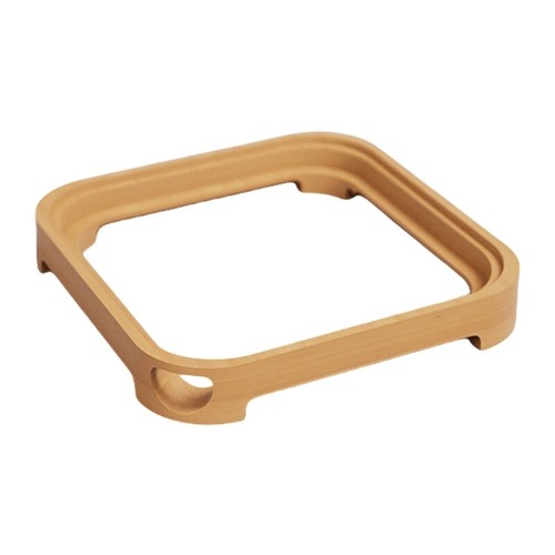 Walnut Beech Desktop Stand for 2024 with Integrated Power Button and Cooling - Bild 3 von 10