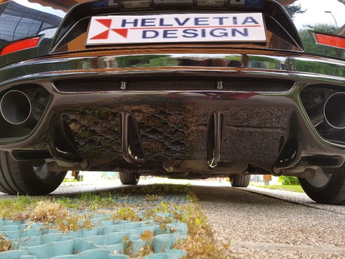 DAM Sotto Paraurti Rear Bumper "GIULIA Quadrifoglio" replica ABS per Giulietta - Foto 3 di 9