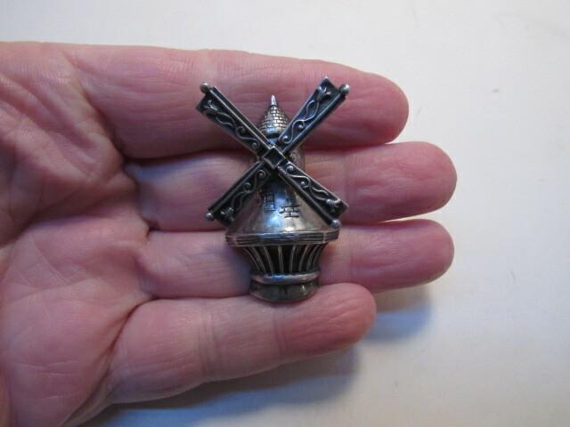 Sterling Silver Windmill Pin - image 10