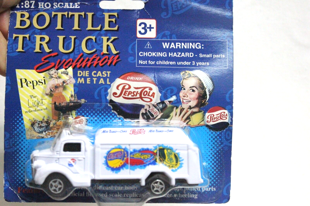 PEPSI COLA BOTTLE DELIVERY TRUCK Die Cast Wheel Evolution 1:87 HO