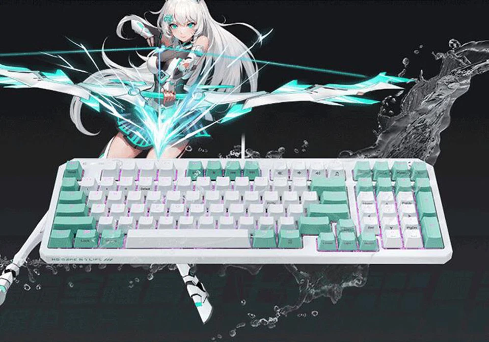 ASUS TX98 Wired RGB Optical Mechanical Gaming Keyboard IP57+ Wireless Mini Mouse - Image 3 of 4