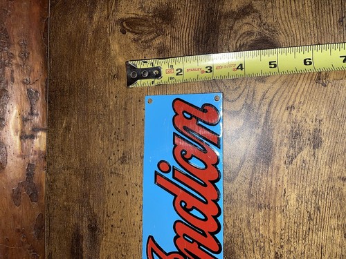 Vintage Indianer Blechschild - Bild 10 von 10