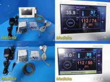 Spacelabs Ultraview DM3 Vital Monitor Masimo Set SpO2 W/ Patient Leads ~ 27583