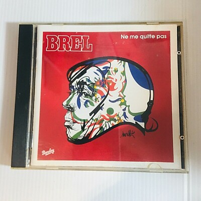 Jacques Brel / Ne Me Quitte Pas  CD Album (813009-2) Vintage 1972 Barclay Rare