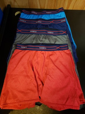 20 Total Medium 10-12 10 Pack 2 LOT Boys Hanes Tagless Boxer Briefs