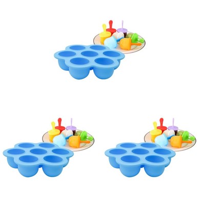  Set of 3 Eisformen Für Babys Eiswürfelschale Mit Hohlräumen