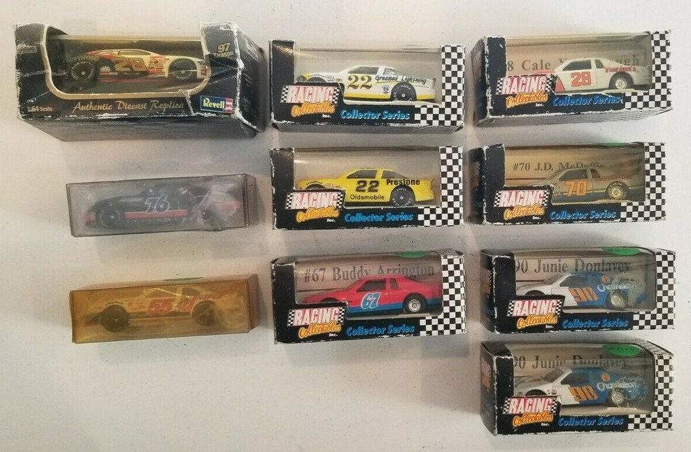 Lot 10 Rare Collectible Nascar Diecast 1:64 Toy Racing Car NIP Misc Revell Champ