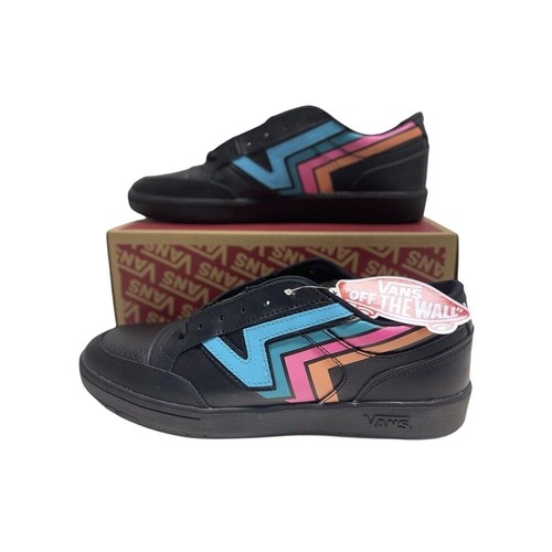 Vans Sneakers Lowland Comfycush Fader Black Multi Size Men's 10.5 New