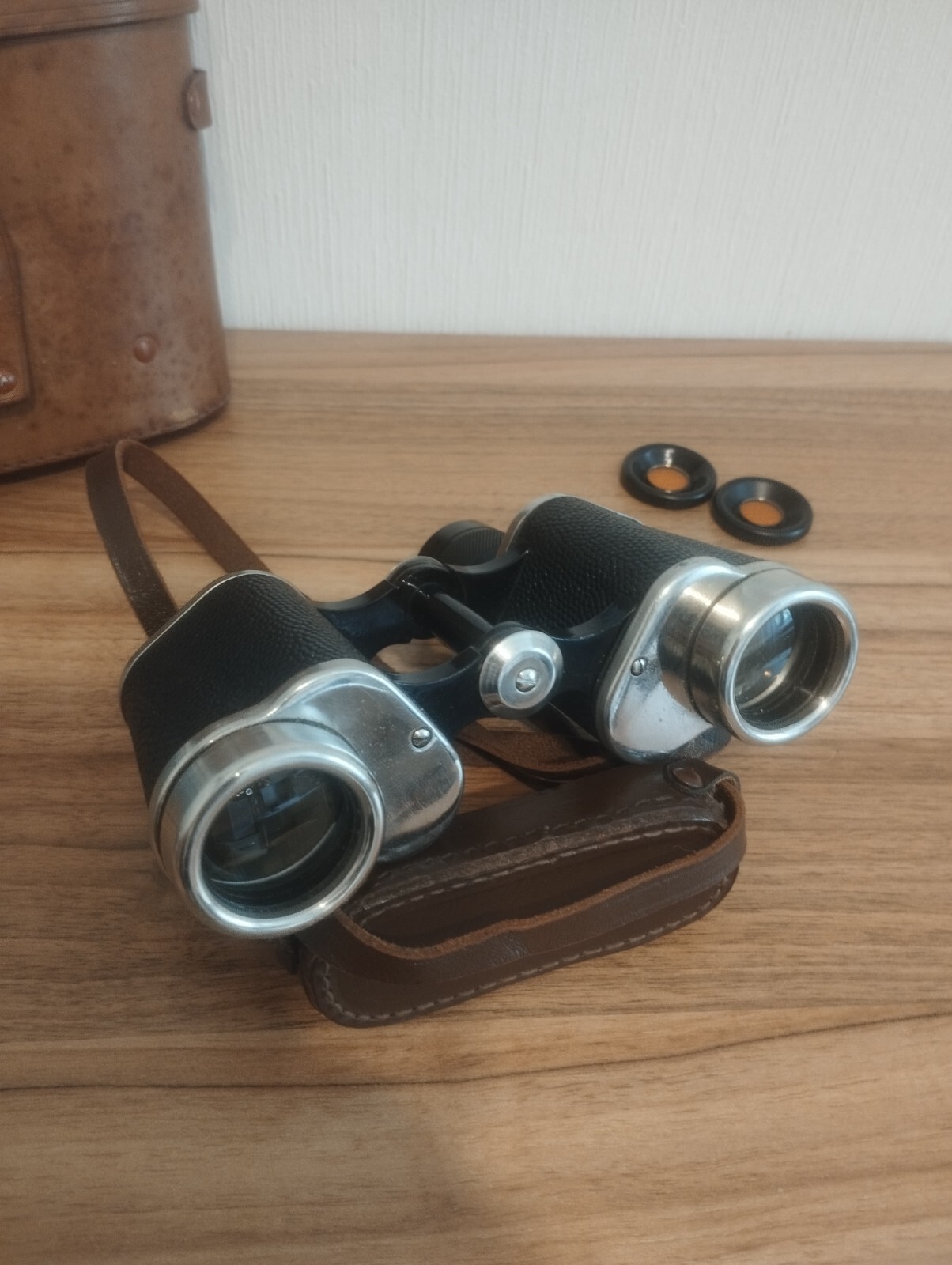 Soviet 8x30 field military binoculars, award gift version, USSR, 1940s — image 6