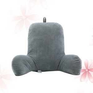 Oreiller de taille avec accoudoirs coussin de repos doux en peluche coussin