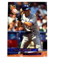 Paul Molitor 1993 Fleer Ultra Card #645 MLB Toronto Blue Jays