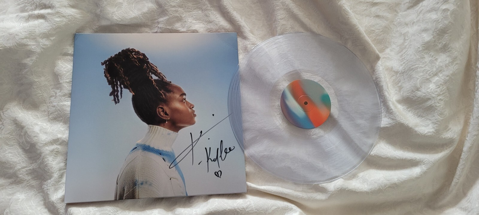 Gifted - Koffee (Columbia) Clear Vinyl 12" Album Record - signed