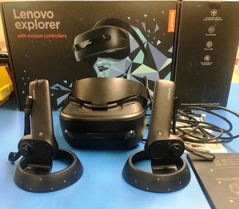 Visore VR headset Lenovo explorer windows mixed reality usato ottimo stato - Immagine 4 di 4