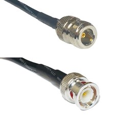 RFC240UF N FEMALE to BNC MALE RF Cable FAST-SHIP LOT