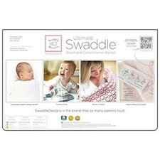 NWT SwaddleDesigns Large Receiving Blanket, Ultimate Swaddle for Baby  T03