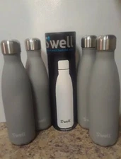 Swell Insulated Stainless Steel Water Bottle ,17 oz  SMOKEY QUARTZ LOT OF 4
