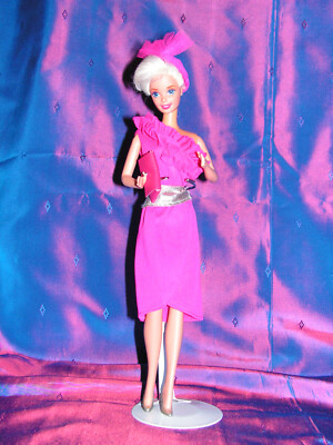 Barbie Kleidung Nr. 2086 SPECTACLE UPTOW 1986 Tasche und Schuhe