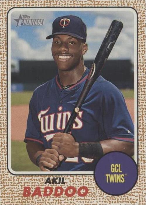2017 Topps Heritage Minor League Edition - Akil Baddoo #6 - 1 of 1