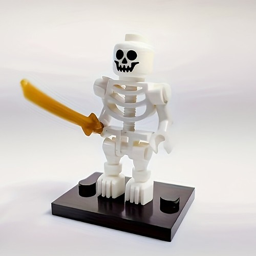 12pcs/set Skeleton Soldiers Building Blocks Halloween Figures Building Blocks - Picture 2 of 11