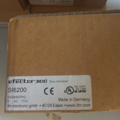 1PCS New IFM SI6200 Flow Monitors In Box Free Shipping#QW