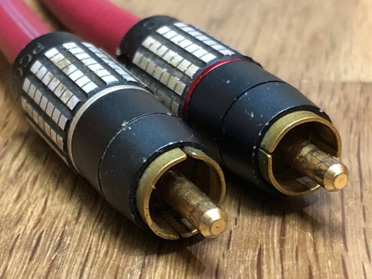 Audio-technica PCOCC RCA Audio Interconnect Cable 1.0m Good Audio-technica PCOCC RCA Audio Interconnect Cable 1.0m Good
