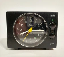 Braun AG Wecker 4838 AB20sl Silentime Designklassiker Germany Alarm Clock Rare