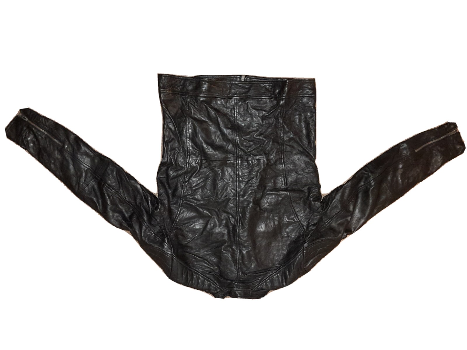 Jack and Jones Leather Jacket Small image 4