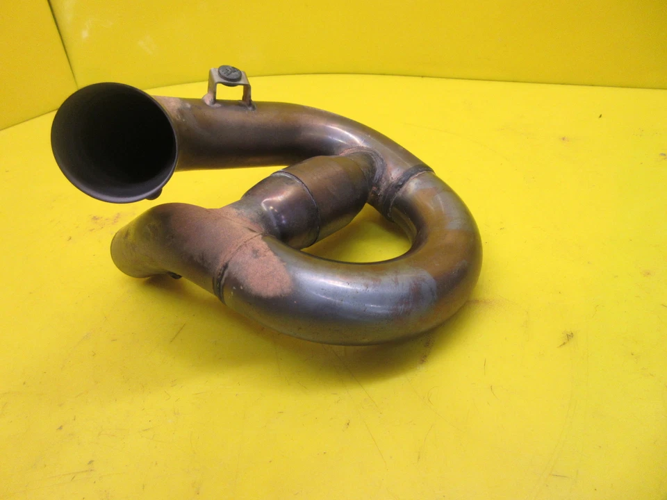 10-13 YAMAHA YZ450F YOSHIMURA RS4 TUBO DE ESCAPE CÁMARA CABEZAL TUBO MEDIO AGRIETADO Foto 4 de 4