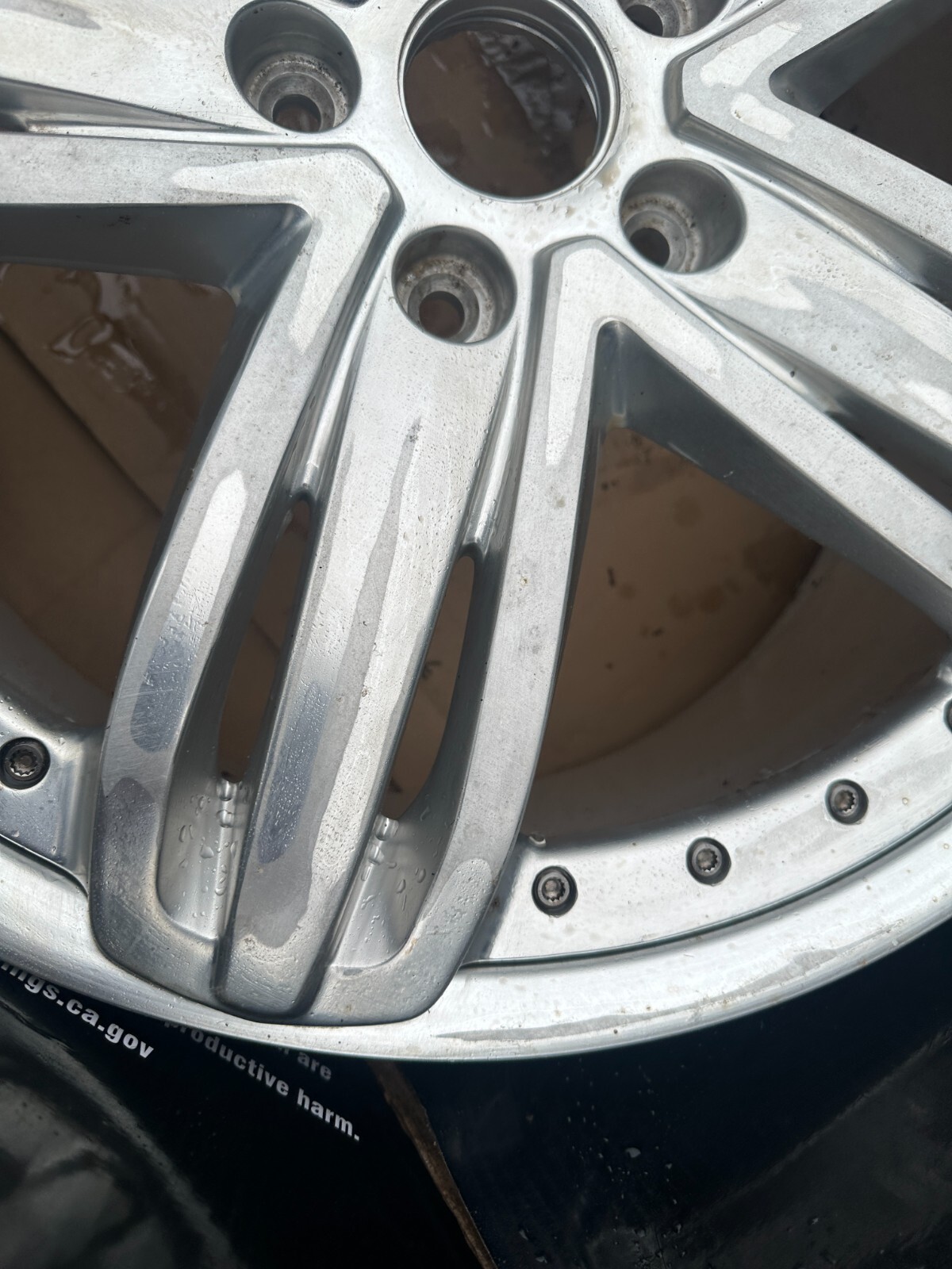 2011 2012 2013 2014 BENTLEY MULSANNE ALLOY POLISHED WHEEL RIM 21" OEM D4