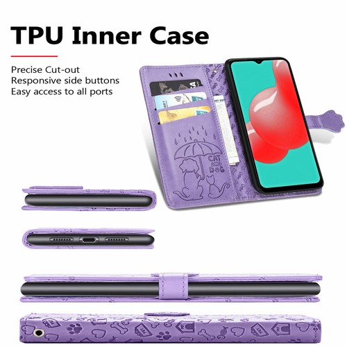 For Samsung Galaxy A13/A51/A53/A33/A52/A32 5G Magnetic Leather Flip Wallet Case - Picture 2 of 76