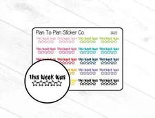 2622~~This Week Planner Stickers.