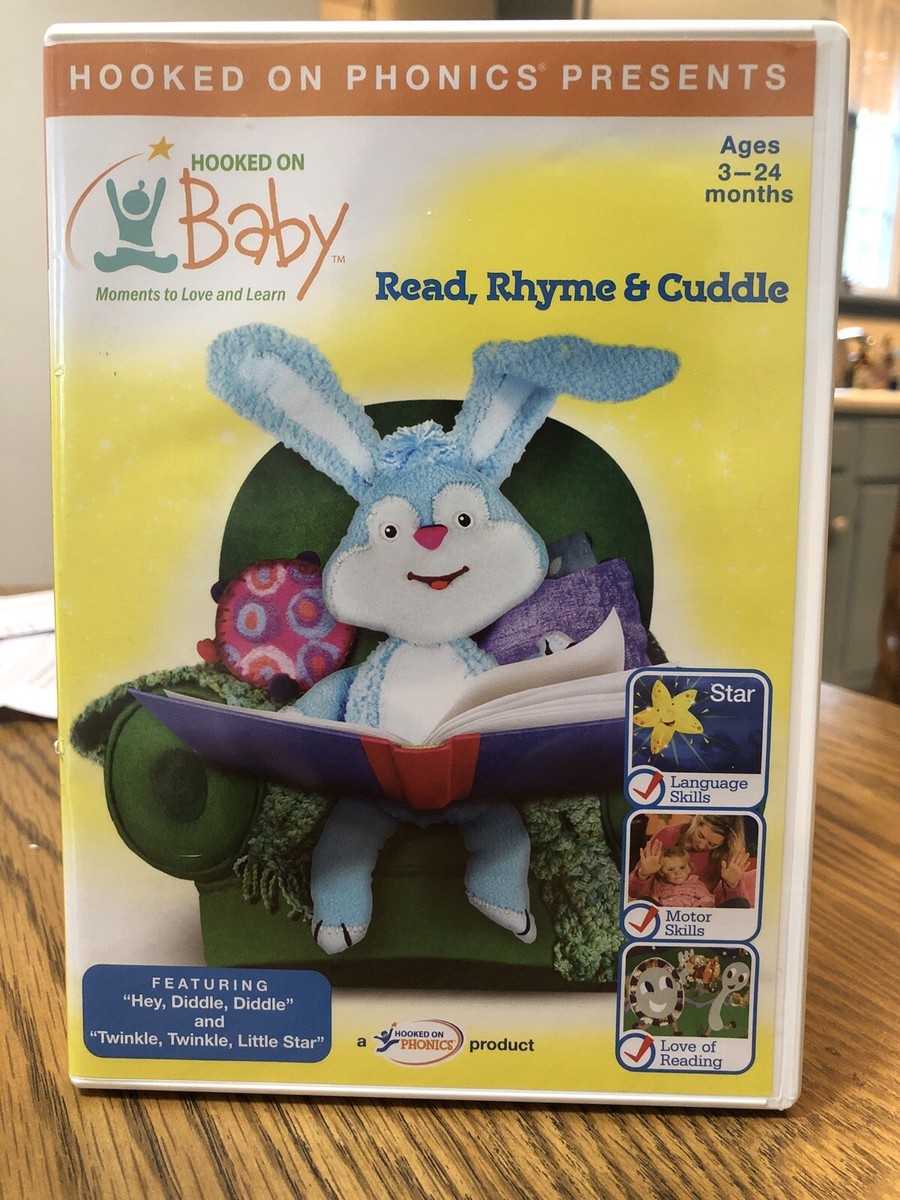その他 Hooked on Baby: Read Rhyme & Play [DVD] Hooked on Baby: Read, Rhyme and Cuddle (DVD) LIKE NEW
