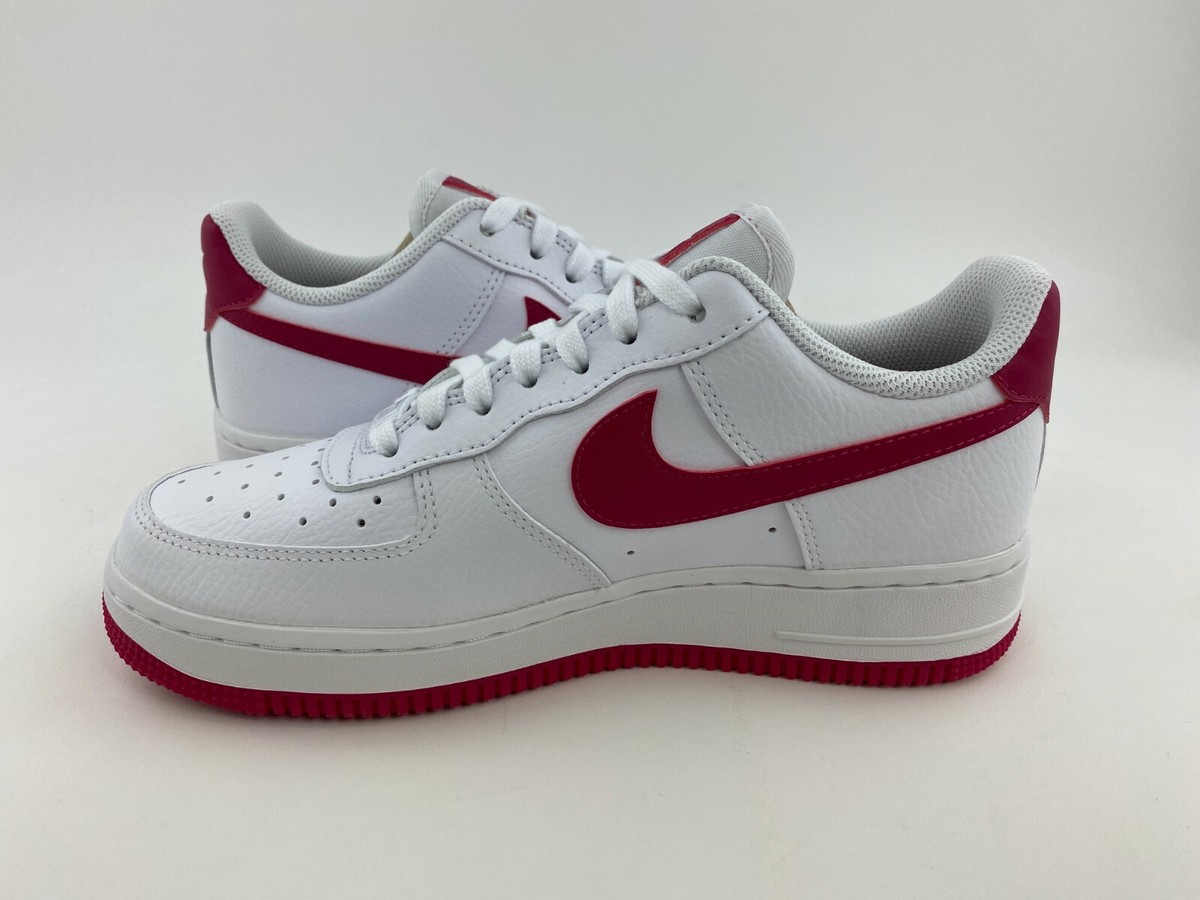 Nike Air Force 1 07 Wild Cherry White Women's Sneakers Shoes