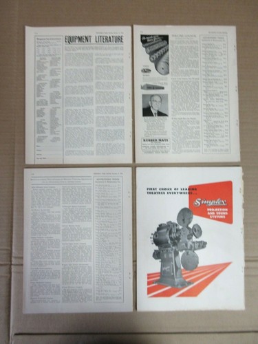 Vintage Showman's Trade Review The Motion Picture Theatre 1948-49 Lot of 11 03 - Picture 5 of 9