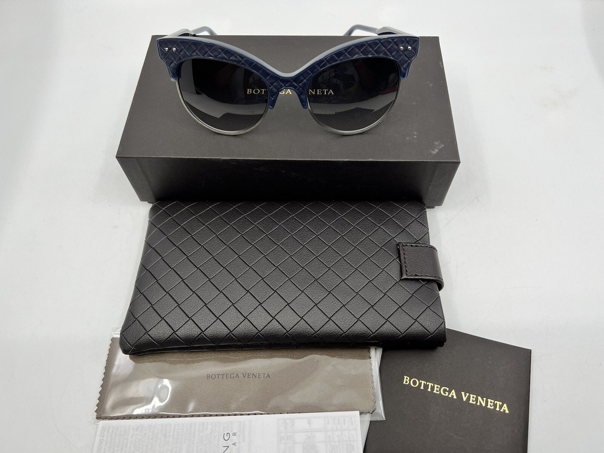 BOTTEGA VENETA Sunglasses plastic Gray Auth Bottega Veneta Silver Sunglasses for Women for sale | eBay main image 4