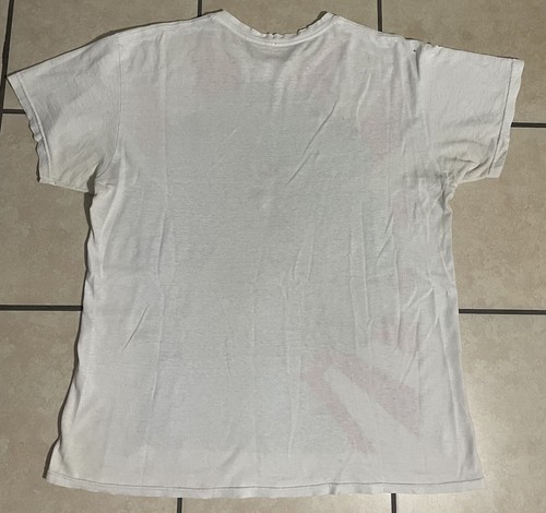 Vintage 2008 Godzilla AOP Rising Sun White T Shirt Sz L/XL Fit Distressed - 第 6/14 張圖片