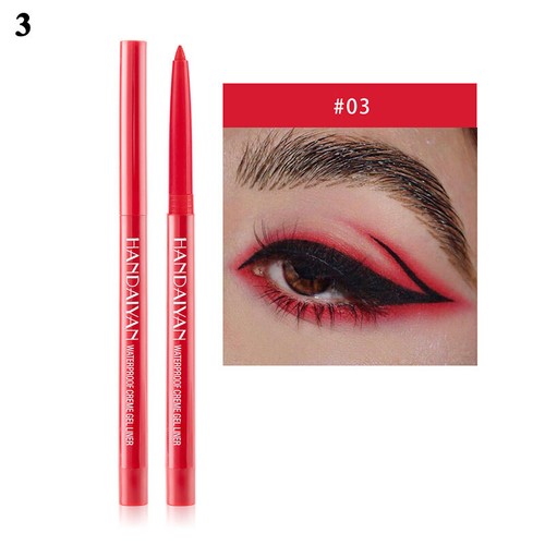 New Colorful Eyeliner Eye Makeup Pearl Matte Waterpoof Eye Liner Gel Pen Glitter - Picture 29 of 46