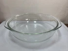 VINTAGE PYREX 026 3 Qt GLASS BAKING DISH/ROASTER BOTTOM WITH HANDLES
