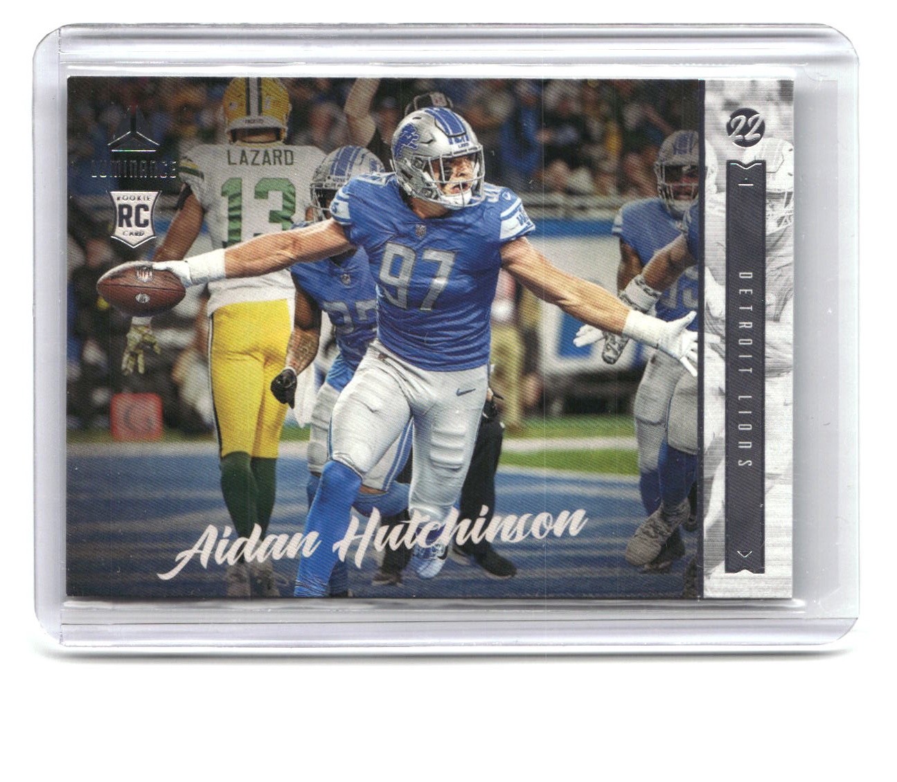 Aidan Hutchinson Panini Chronicles Luminance Update Rookies #219 Base