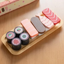 Sushi Slicing Play Food Set Pretend Play Kitchen Toys for Kids Children Gift