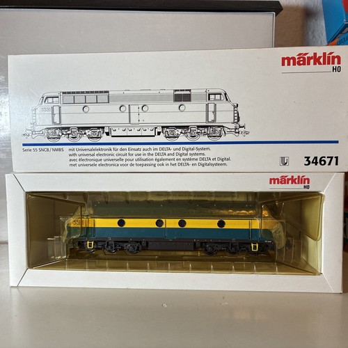 Märklin 34671 Serie 55 SNCB NMBS Delta Digital Diesel Lok unbespielt in OVP | Zustand: Neu