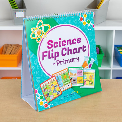 Really Good Stuff Science Flip Chart Primary 165791